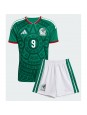Meksiko Raul Jimenez #9 Kotipaita Lasten MM-kisat 2026 Lyhythihainen (+ shortsit)